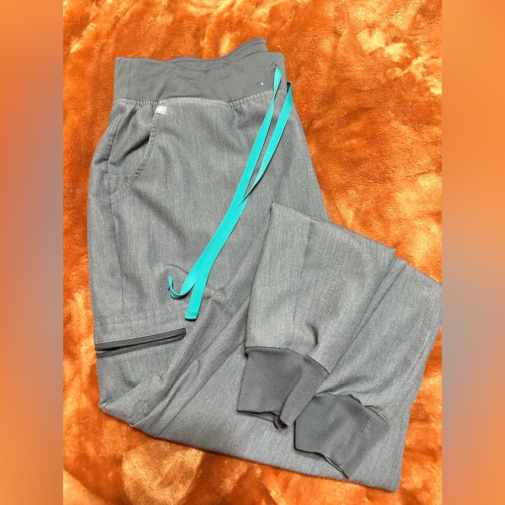 FIGS graphite joggers high waisted XL